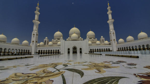 The Grand Mosque in Abu Dhabi