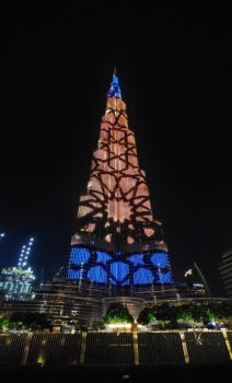 Ligths in Dubai