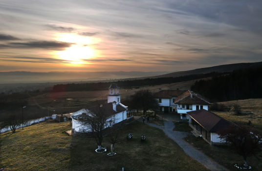 Sunset - Balshensky Monastery